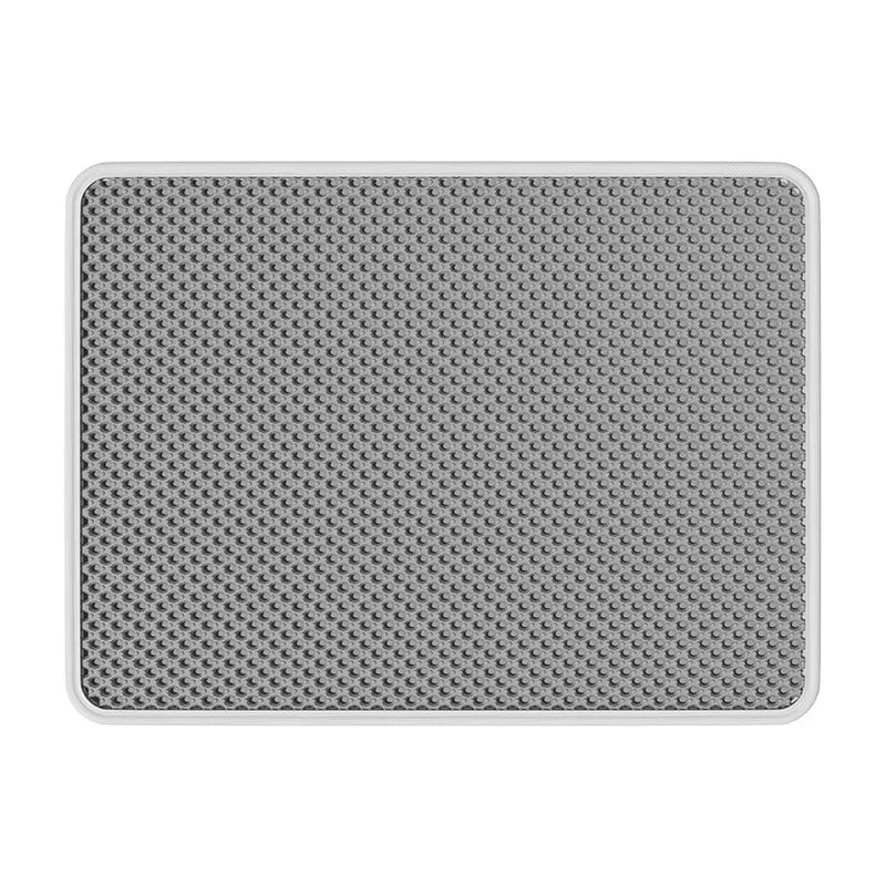 Cat Litter Mat With Gift Double Layer Waterproof Pet Litter Box Mat Non-slip Sand Cat Pad Washable Bed Mat Clean Pad Products